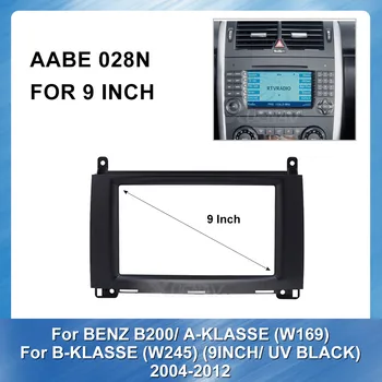Car Radio Fascia Panel Bezel Trim kit Cover Trim 9 inch For BENZ B200 A-KLASSE (W169) B-KLASSE (W245) Car Accessories
Car Radio Fascia Panel Bezel Trim kit Cover Trim 9 inch For BENZ B200 A-KLASSE (W169) B-KLASSE (W245) Car Accessories