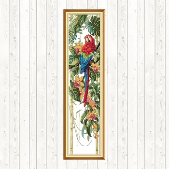 This Scarlet Macaw Chinese Cross Stitch Set Animal Pattern DMC 14CT Printed on Canvas for Needlework DIY Handmade Embroidery Kit
This Scarlet Macaw Chinese Cross Stitch Set Animal Pattern DMC 14CT Printed on Canvas for Needlework DIY Handmade Embroidery Kit