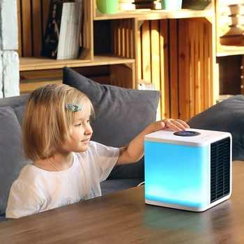 Air conditioner Mini USB Air cooler Portable Arctic Air Conditioners Room Cooling 7 Colors LED Light Cooler Small Table Fans2020
Air conditioner Mini USB Air cooler Portable Arctic Air Conditioners Room Cooling 7 Colors LED Light Cooler Small Table Fans2020