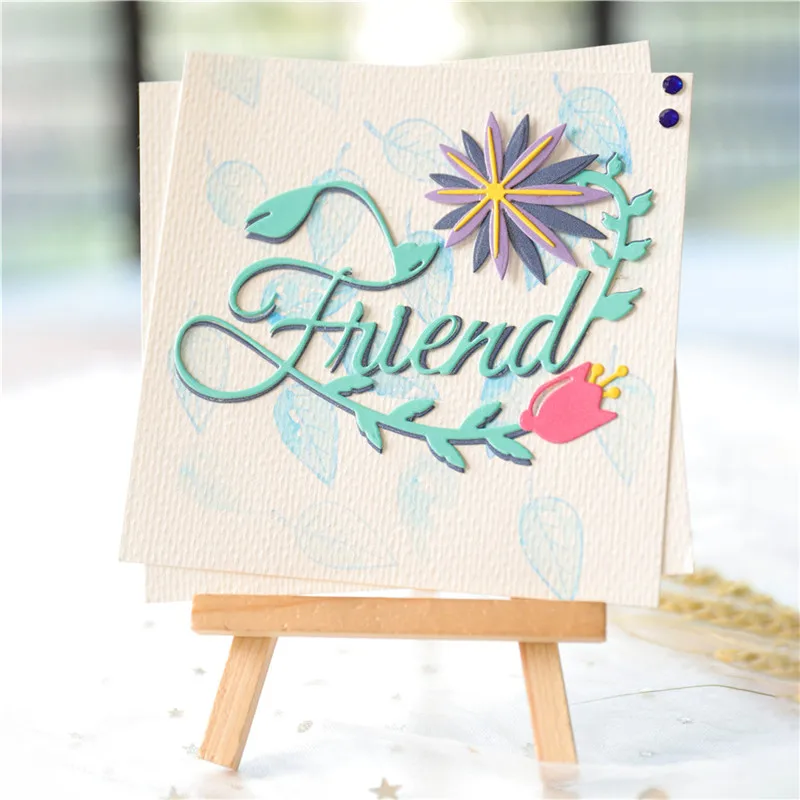 CJCrafts Letter Friend Metal Cutting Dies Flower Scrapbooking Craft Dies Embossing Stencil Die Cut Card Making New Dies 2019
CJCrafts Letter Friend Metal Cutting Dies Flower Scrapbooking Craft Dies Embossing Stencil Die Cut Card Making New Dies 2019