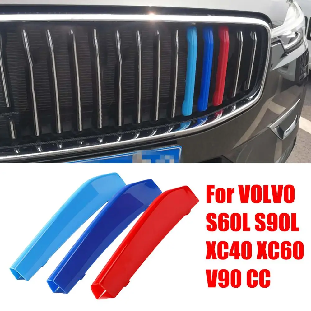 3Pcs Car Front Grille Bar Cover Decal Stripe Clip Fit for VOLVO S60L S90L XC40 XC60 XC90 XC70 V90 CC S90 S60 S40 V60 Accessories
3Pcs Car Front Grille Bar Cover Decal Stripe Clip Fit for VOLVO S60L S90L XC40 XC60 XC90 XC70 V90 CC S90 S60 S40 V60 Accessories