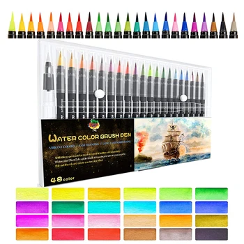 72+3 Colors Soft Flexible Tip Calligraphy Art Markers For Coloring watercolor brush pens Set
72+3 Colors Soft Flexible Tip Calligraphy Art Markers For Coloring watercolor brush pens Set