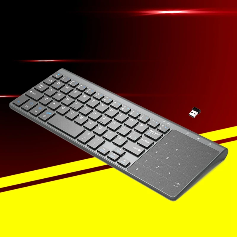 Lightweight Portable Mini 2.4G Wireless Keypad 59-key Wireless Keyboard With Touchpad Scissor Foot Wireless Keypad
Lightweight Portable Mini 2.4G Wireless Keypad 59-key Wireless Keyboard With Touchpad Scissor Foot Wireless Keypad