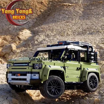 93018 In Stock Model Building-Blocks Technic Car Bricks Land Car Rover Defender Compatible with Gift for Children
93018 In Stock Model Building-Blocks Technic Car Bricks Land Car Rover Defender Compatible with Gift for Children