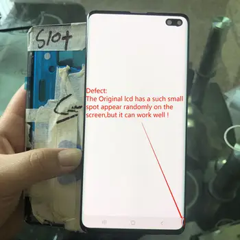 100% Original 6.4'' LCD For SAMSUNG Galaxy S10 PLUS SM-G9750 G975F Display Touch Screen Digitizer Replacement With a black dot
100% Original 6.4'' LCD For SAMSUNG Galaxy S10 PLUS SM-G9750 G975F Display Touch Screen Digitizer Replacement With a black dot