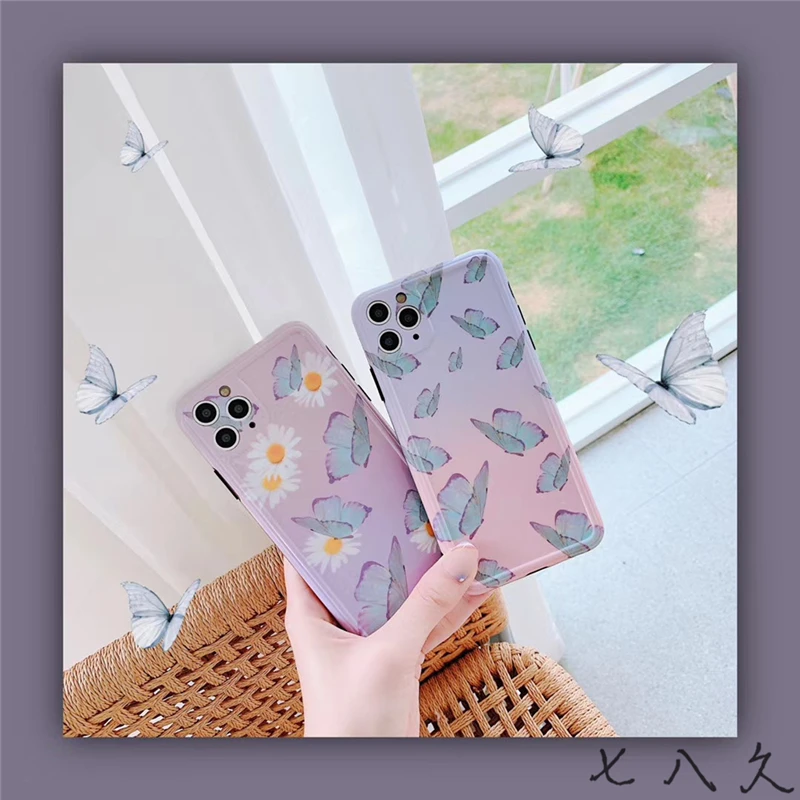 Cute gradient butterfly color for iPhone 6 6s 7 8 Plus All-inclusive silicone for iPhone11 Pro MAX X XS MAX XR Cover
Cute gradient butterfly color for iPhone 6 6s 7 8 Plus All-inclusive silicone for iPhone11 Pro MAX X XS MAX XR Cover