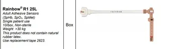 Masimo Rainbow R1 25L Adult/Neonatal Adhesive Multi-parameter Sensors PN: 2414(10/box)
Masimo Rainbow R1 25L Adult/Neonatal Adhesive Multi-parameter Sensors PN: 2414(10/box)