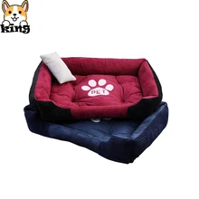 Neue Hundehütte Katze Nest Vier Jahreszeiten Verfügbar Pet Zwinger Matte Großen Hund Matte Mode Hund Bett Haustier Liefert(China)