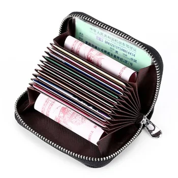 2Pcs/lot Genuine Leather Men Women Zipper Wallet Retro Design Large Capacity 12-Slot Cards Coins Photos Driver License Holder
2Pcs/lot Genuine Leather Men Women Zipper Wallet Retro Design Large Capacity 12-Slot Cards Coins Photos Driver License Holder