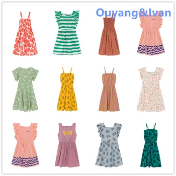 IN STOCK 2020 Spring/summer BC Euramerican Dress Girl Stripe Solid Color Flounce Small Fly Sleeve Dress toddler girl dresses
IN STOCK 2020 Spring/summer BC Euramerican Dress Girl Stripe Solid Color Flounce Small Fly Sleeve Dress toddler girl dresses