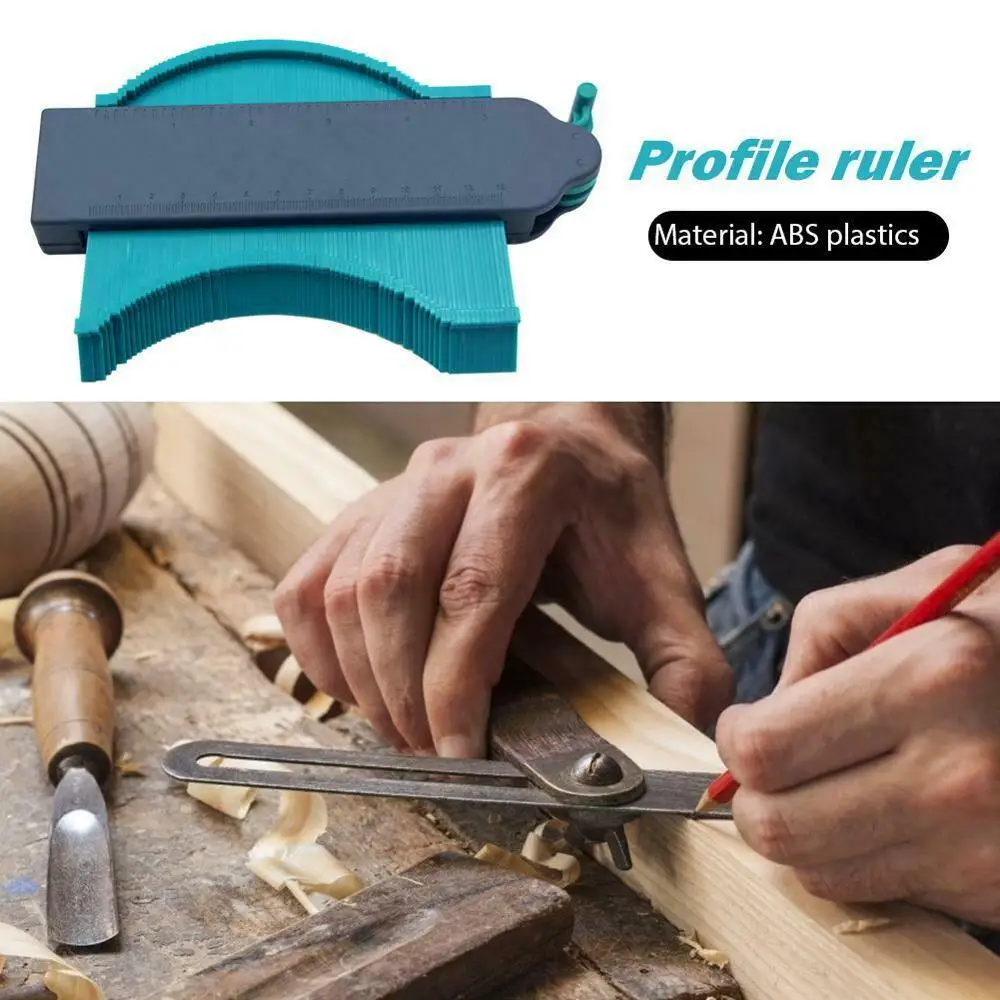 5 Inch Contour Gauge Plastic Profile Copy Contour Gauges Standard Wood Marking Tool Tiling Laminate Tiles
5 Inch Contour Gauge Plastic Profile Copy Contour Gauges Standard Wood Marking Tool Tiling Laminate Tiles