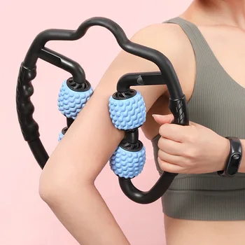 U Shape Trigger Point Massage Roller for Arm Leg Neck Muscle Massager for Fitness Gym Yoga Pilates Sports 4 Wheel Massage Roller
U Shape Trigger Point Massage Roller for Arm Leg Neck Muscle Massager for Fitness Gym Yoga Pilates Sports 4 Wheel Massage Roller