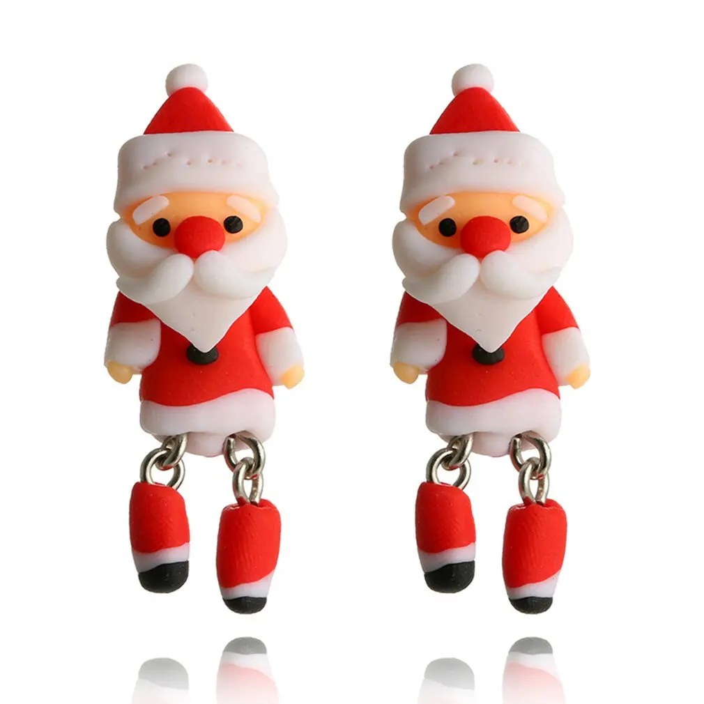 Handmade Polymer Clay Cute Santa Claus Earrings Cartoon 3d Animal Earring For Women Brincos Jewelry Gift
Handmade Polymer Clay Cute Santa Claus Earrings Cartoon 3d Animal Earring For Women Brincos Jewelry Gift