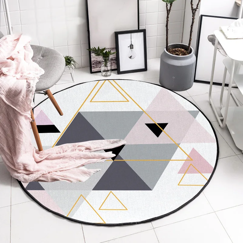 Round Bedroom Living Room Carpet Mat Simple Nordic Area Rugs Warm Home Textile Kitchen Door Mat Modern Abstract Floor Mat
Round Bedroom Living Room Carpet Mat Simple Nordic Area Rugs Warm Home Textile Kitchen Door Mat Modern Abstract Floor Mat