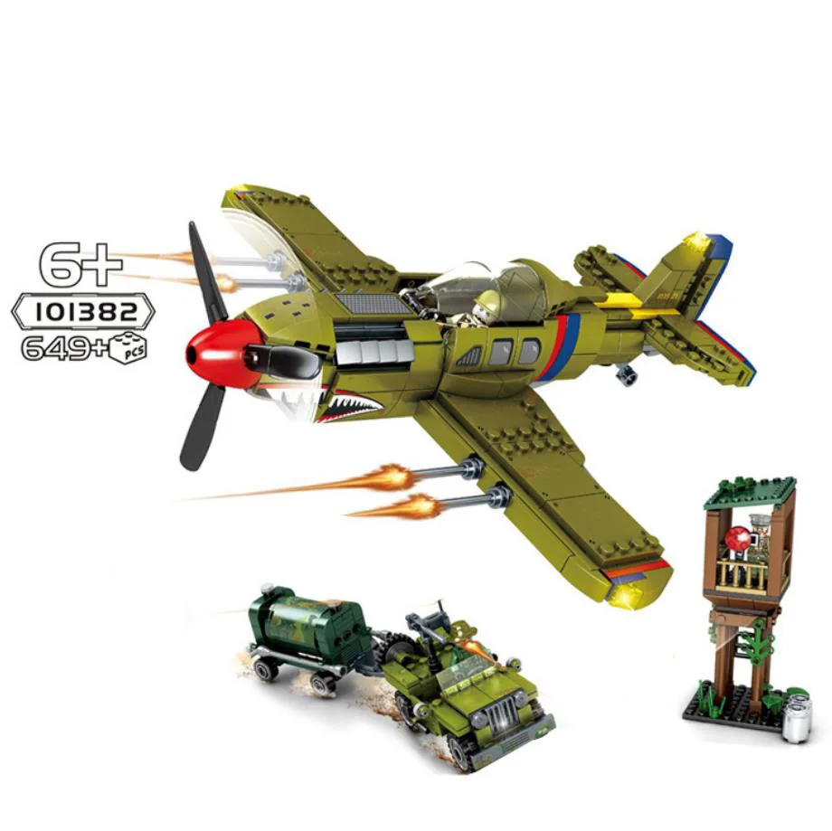 WW2 Pearl Harbor Base of U.S. Army batisbricks building block world war Flying Tigers figures fighter bricks toys for boys
WW2 Pearl Harbor Base of U.S. Army batisbricks building block world war Flying Tigers figures fighter bricks toys for boys