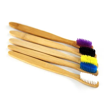 Natural Original Bamboo Toothbrush Environmental Friendly Teeth Brush For Oral Care Teeth Cleaning Random Color*
Natural Original Bamboo Toothbrush Environmental Friendly Teeth Brush For Oral Care Teeth Cleaning Random Color*