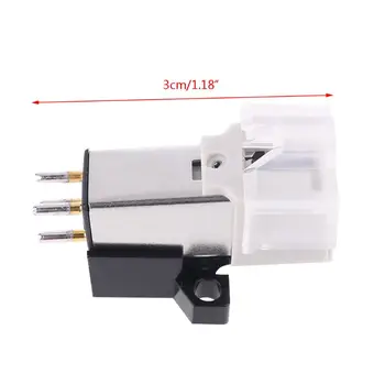 Universal Phono Stylus Cartridge Rack Turntable Headshell with LP Vinyl Needle M0XB
Universal Phono Stylus Cartridge Rack Turntable Headshell with LP Vinyl Needle M0XB
