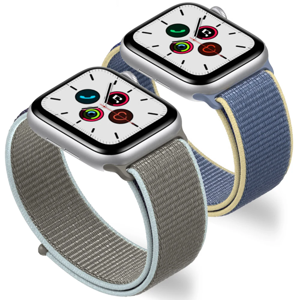 Band For Apple iWatch Series 3/2/1 38MM 42MM Nylon Soft Breathable Replacement Bracelet for watch 4 5 40MM44MM Strap Accessories
Band For Apple iWatch Series 3/2/1 38MM 42MM Nylon Soft Breathable Replacement Bracelet for watch 4 5 40MM44MM Strap Accessories