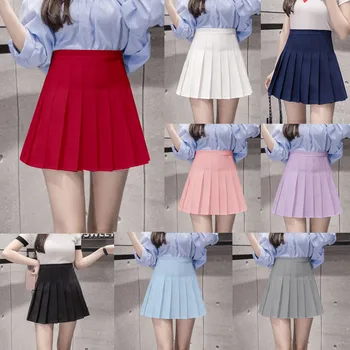 Dresses Female Fashion Summer Women Sexy High Waist Pleated Casual Solid A-line Slim Short Fit Mini Skirts Vestidos Платье
Dresses Female Fashion Summer Women Sexy High Waist Pleated Casual Solid A-line Slim Short Fit Mini Skirts Vestidos Платье