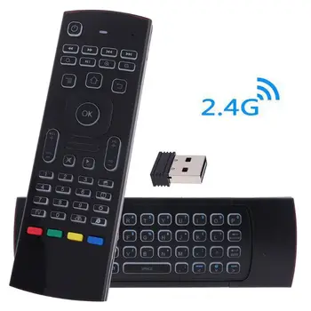 Backlit MX3 2.4G Air Mouse Wireless Qwerty Keyboard IR Learning Remote Controller
Backlit MX3 2.4G Air Mouse Wireless Qwerty Keyboard IR Learning Remote Controller