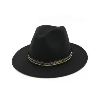 European US Wool Felt Western Sombrero For Unisex Wide Brim Cowgirl Turquoise Braid Leather Band Trilby Fedora for HF122
European US Wool Felt Western Sombrero For Unisex Wide Brim Cowgirl Turquoise Braid Leather Band Trilby Fedora for HF122