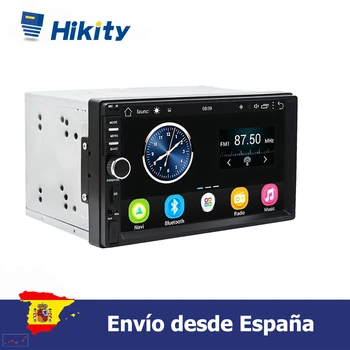 Hikity Android 6.0 Radio estéreo del coche 2 din TFT Capacitance Touch Screen MP5 Player with Bluetooth GPS FM AM Radio Receiver
Hikity Android 6.0 Radio estéreo del coche 2 din TFT Capacitance Touch Screen MP5 Player with Bluetooth GPS FM AM Radio Receiver