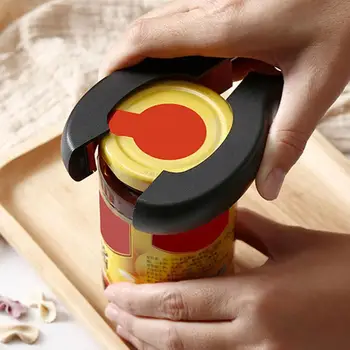 Kitchen 6 in 1 Multi Function Twist Bottle Opener, All in One Jar 8 shaped Gripper Can Wine Beer Lid Twist Off Jar Opener Claw