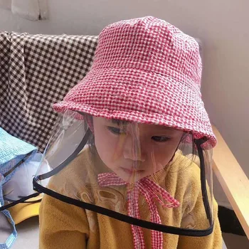 Children's Protective Safety Mask Protective Cap Foldable Anti-Fog Saliva Particulate Splash Outdoor Fishermen Summer Hat 
Children's Protective Safety Mask Protective Cap Foldable Anti-Fog Saliva Particulate Splash Outdoor Fishermen Summer Hat