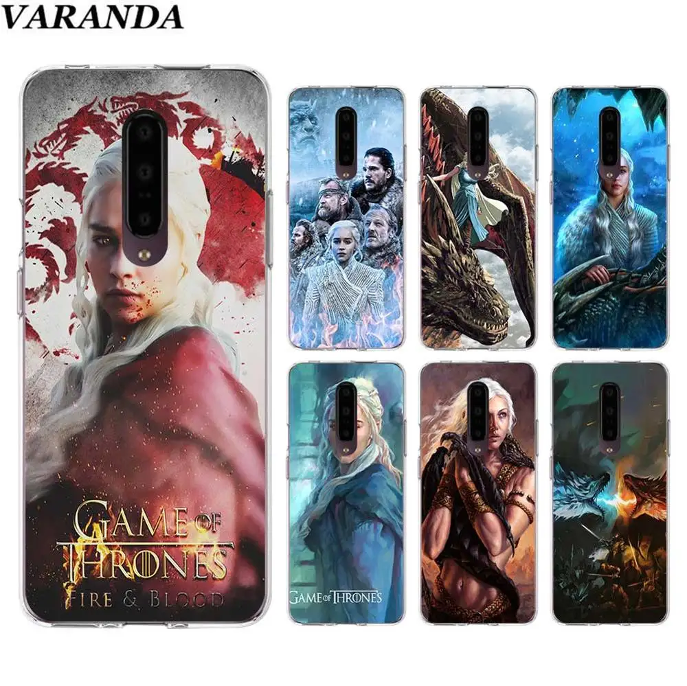 Daenerys Targaryen Mother Dragon TPU Silicone case for Oneplus 7 Pro 7 Pro(5G) 6 6T Soft Cover Capa
Daenerys Targaryen Mother Dragon TPU Silicone case for Oneplus 7 Pro 7 Pro(5G) 6 6T Soft Cover Capa