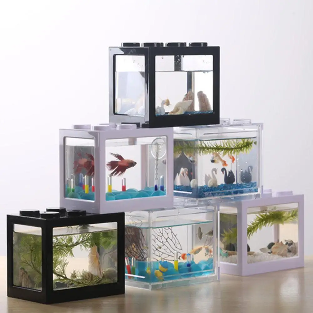 DishyKooker Superposed Mini Aquarium Fishbowl for Rumble Fish Marimo Spider Marimo(No USB No Light)
DishyKooker Superposed Mini Aquarium Fishbowl for Rumble Fish Marimo Spider Marimo(No USB No Light)