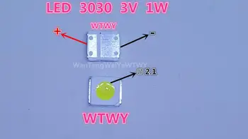 Lextar LED Backlight TV High Power LED SINGLE CHIP 1W 3V 3030 Cool white TV Application
Lextar LED Backlight TV High Power LED SINGLE CHIP 1W 3V 3030 Cool white TV Application