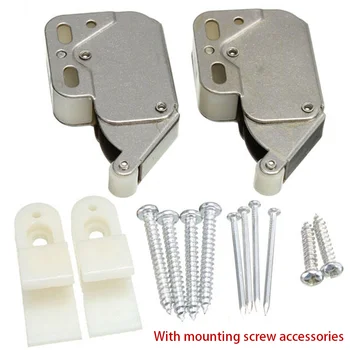 2pcs Mini Tip Boat Cupboard Self-locking Caravan Loaded Cabinet Door Catch Spring Latch Lock
2pcs Mini Tip Boat Cupboard Self-locking Caravan Loaded Cabinet Door Catch Spring Latch Lock