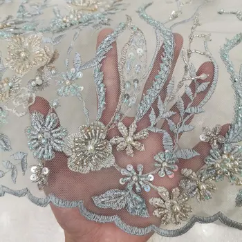 High Quality New Fashion 2020 Exquisite Handmade Beaded Flower Pattern Multicolor Embroidery Nigerian Lace Fabric For Lady Dress
High Quality New Fashion 2020 Exquisite Handmade Beaded Flower Pattern Multicolor Embroidery Nigerian Lace Fabric For Lady Dress