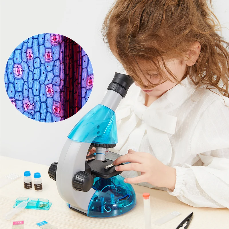 Children's microscope M-1000X Biologische Monoculaire verrekijker hd verrekijker LED Science experiment Studenten Onderwijs
Children's microscope M-1000X Biologische Monoculaire verrekijker hd verrekijker LED Science experiment Studenten Onderwijs