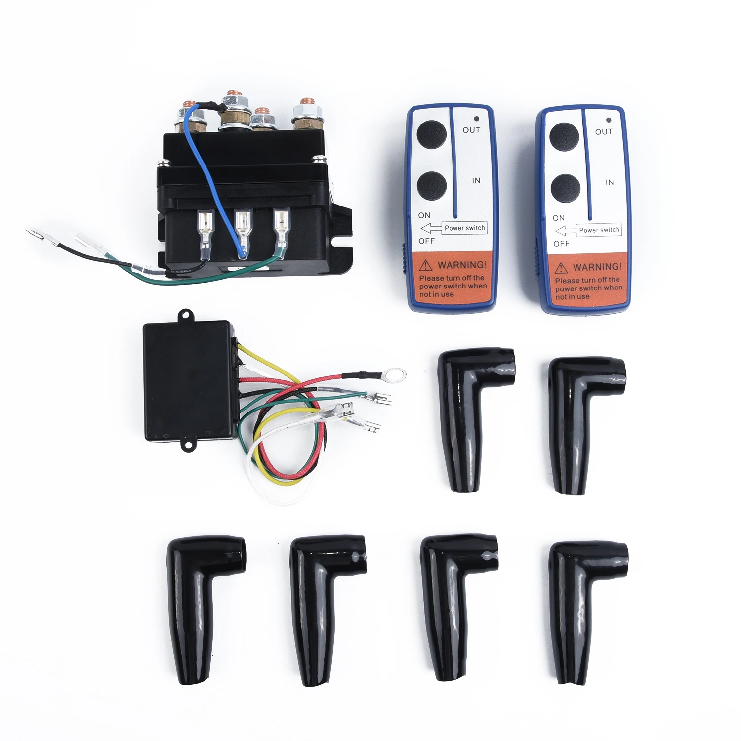 1pc 12V 500A Contactor High Quality Winch Control Solenoid Relay Twin Wireless Remote Recovery Winch Remote Kit
1pc 12V 500A Contactor High Quality Winch Control Solenoid Relay Twin Wireless Remote Recovery Winch Remote Kit