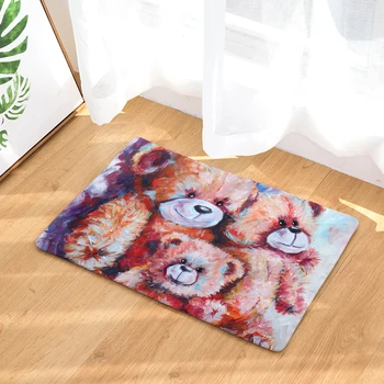 Oil Painting Pattern Decorative Entrance Doormat Puppet Bear Print Rectangle Kitchen Carpet Home Decor Anti Slip Bathroom Rugs
Oil Painting Pattern Decorative Entrance Doormat Puppet Bear Print Rectangle Kitchen Carpet Home Decor Anti Slip Bathroom Rugs