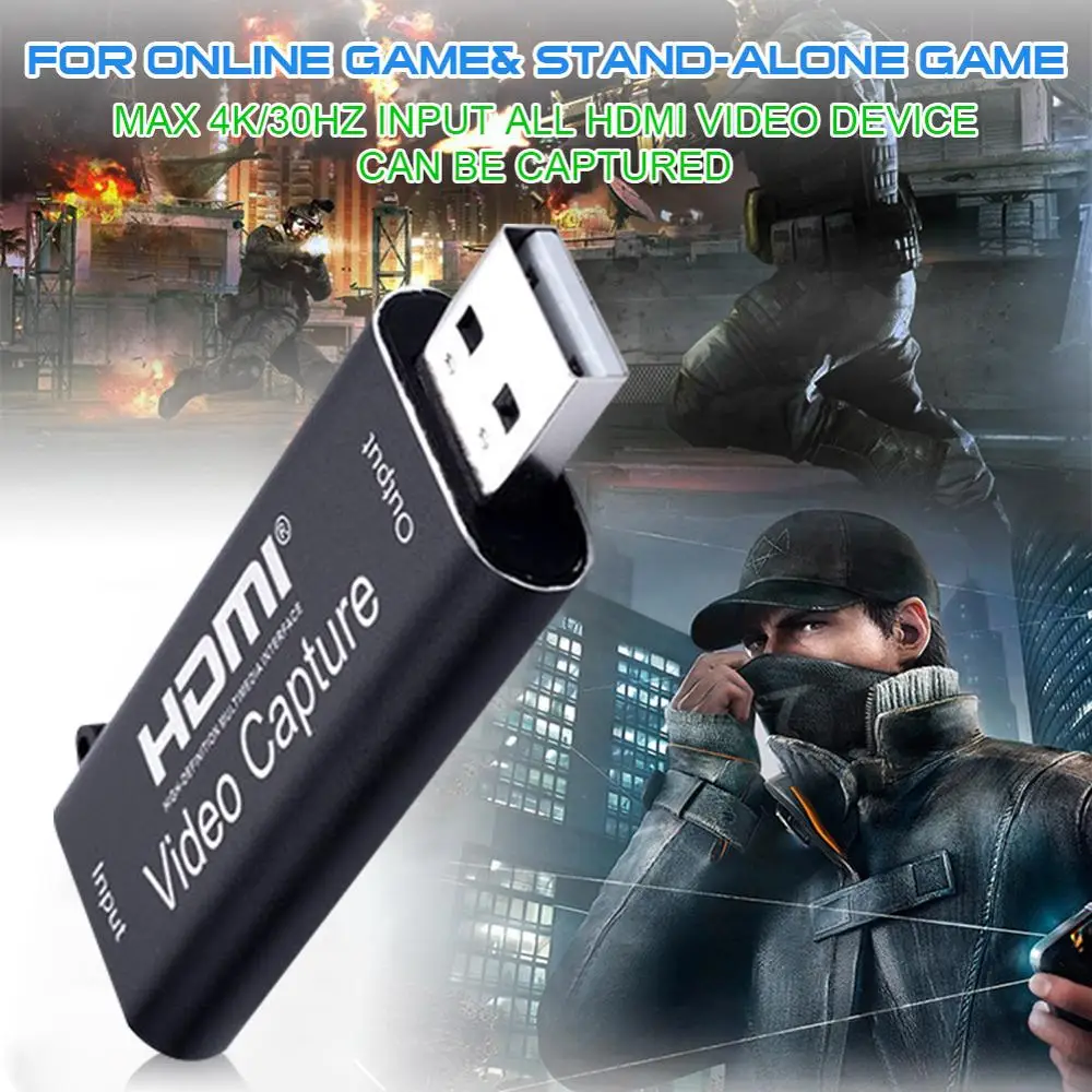 LISM Portable HDMI Video Capture Device HD 1080p 30fps Video Capture Disk Video Recorder Adapter
LISM Portable HDMI Video Capture Device HD 1080p 30fps Video Capture Disk Video Recorder Adapter