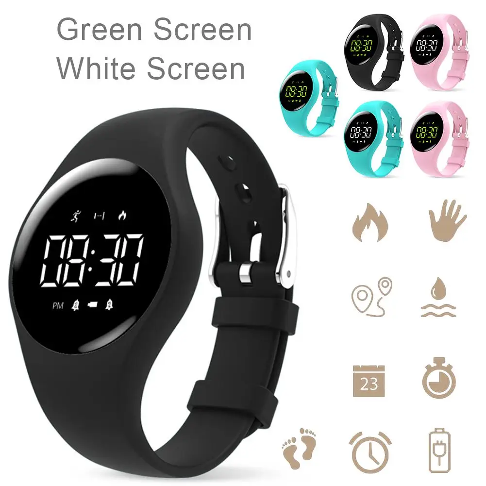 Fashion Smart Bracelet IP68 Deep Waterproof Watch Alarm Clock Time Date Step Counter Smart Watch Child Student for Men Women
Fashion Smart Bracelet IP68 Deep Waterproof Watch Alarm Clock Time Date Step Counter Smart Watch Child Student for Men Women