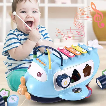 Multifunction Baby Xylophone Toy Music Light Instrument Toy Early Educational Kids Plastic Blocks Toy
Multifunction Baby Xylophone Toy Music Light Instrument Toy Early Educational Kids Plastic Blocks Toy
