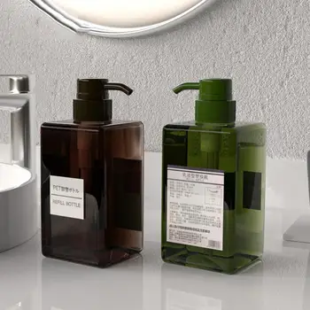 450ml Plastic Refillable Bottle Press Pump Shampoo Lotion Cosmetic Liquid Container for Personal Care Home Travel Reusable
450ml Plastic Refillable Bottle Press Pump Shampoo Lotion Cosmetic Liquid Container for Personal Care Home Travel Reusable