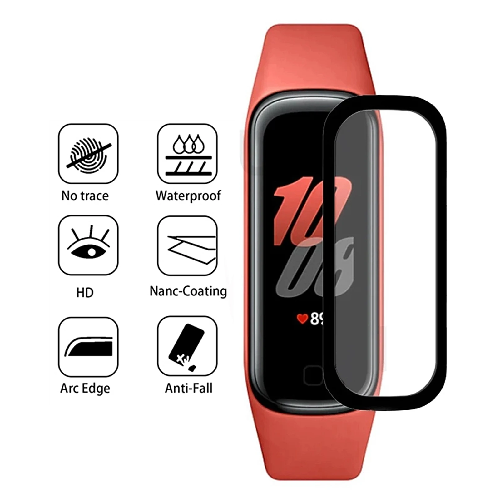Screen Protective Film For Samsung Galaxy Fit 2 R220 Smart Bracelet Anti-scratch Screen Protector Cover Smartwatch Accessories
Screen Protective Film For Samsung Galaxy Fit 2 R220 Smart Bracelet Anti-scratch Screen Protector Cover Smartwatch Accessories
