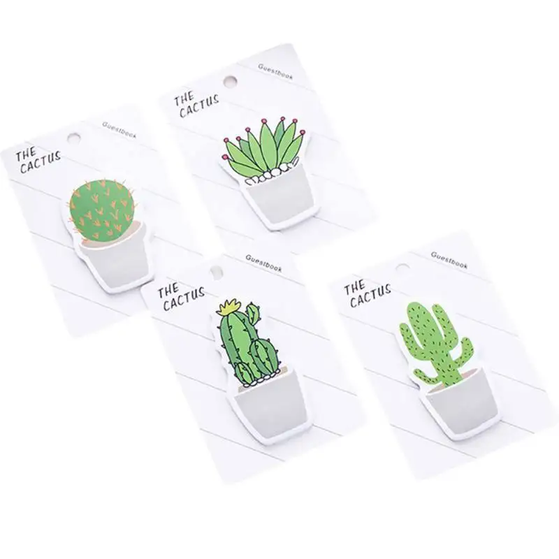 30Pcs/Pad Cactus Series Self-Stick Notes Tabletop Memo Pads Paper Sticker Bookmark Reminder
30Pcs/Pad Cactus Series Self-Stick Notes Tabletop Memo Pads Paper Sticker Bookmark Reminder