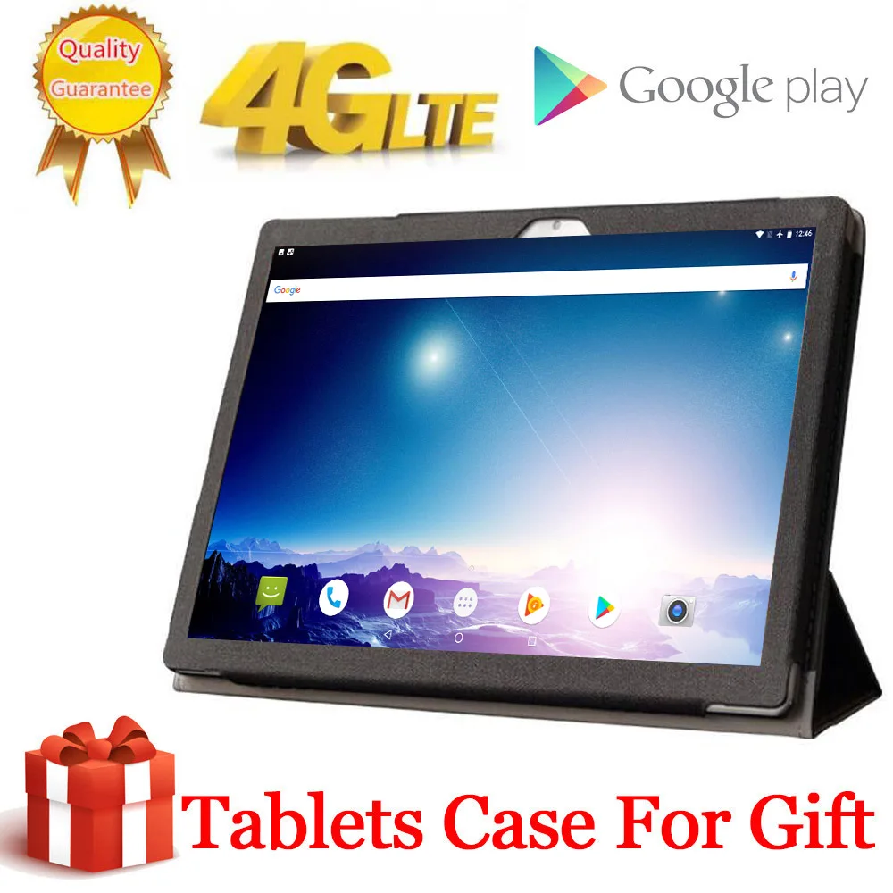 

2020 Free Gift Case Tabletr 1920X1200 4G LTE 10.1 inch 2.5D tablet pc 10 Deca Core MTK6797 8GB RAM 128GB ROM Android 9.0 MT6797