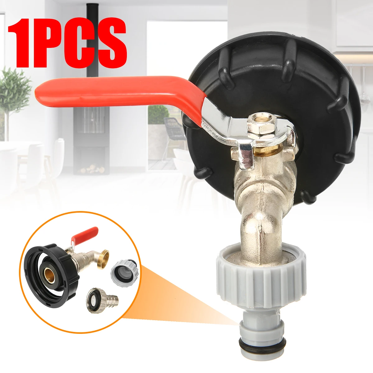 1/2 Inch IBC Tank Cap With Brass Tap Connector Water Butt Hose Pipe Replacement Valve Garden Water Connectors
1/2 Inch IBC Tank Cap With Brass Tap Connector Water Butt Hose Pipe Replacement Valve Garden Water Connectors