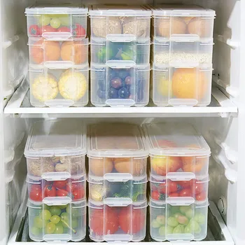 3PCS Kitchen Refrigeration Storage Box Save Space Home Organizer Noodle Dumpling Whole Grains Classification Food Storage Tool
3PCS Kitchen Refrigeration Storage Box Save Space Home Organizer Noodle Dumpling Whole Grains Classification Food Storage Tool