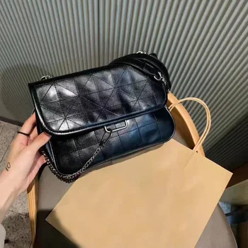 Hobo Bag Women's Bag 2019 New Style Rhombus Bag Messenger Bag Graceful Chain Bag Travel Bag
Hobo Bag Women's Bag 2019 New Style Rhombus Bag Messenger Bag Graceful Chain Bag Travel Bag