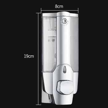 350ml Shower gel dispenser Bottle Shampoo Dispenser Wall Mounted Hand Liquid Soap Dispenser Container Lotion Pump for Bathroom
350ml Shower gel dispenser Bottle Shampoo Dispenser Wall Mounted Hand Liquid Soap Dispenser Container Lotion Pump for Bathroom
