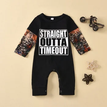 Autumn Cotton Newborn Baby Boy Jumpsuit Clothes Tattoos Print Long Sleeve Romper Jumpsuit Outfits Black
Autumn Cotton Newborn Baby Boy Jumpsuit Clothes Tattoos Print Long Sleeve Romper Jumpsuit Outfits Black