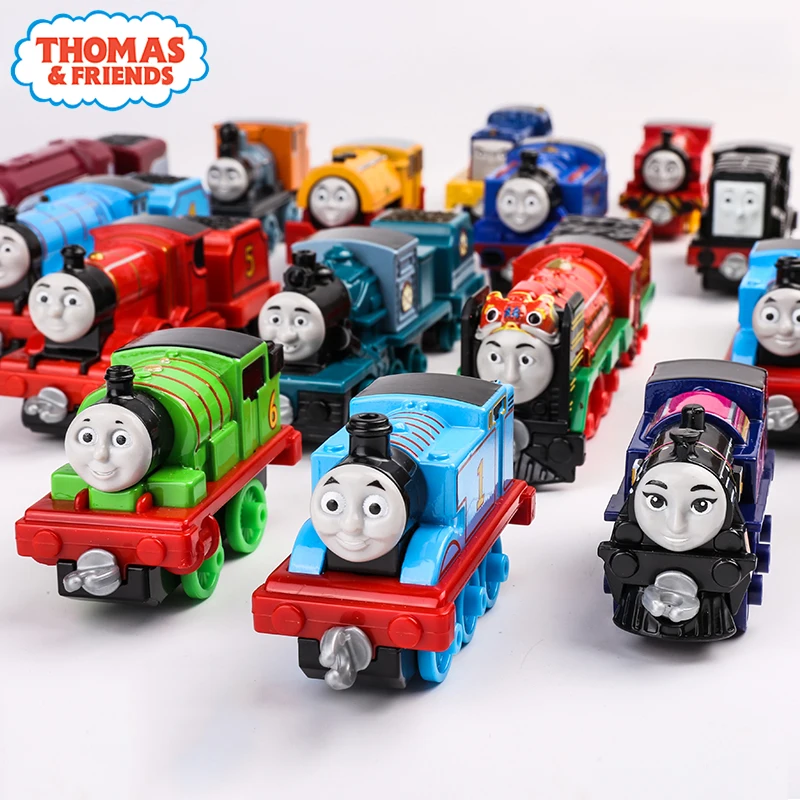 

Original Thomas and Friend 1:43 Train model car Education Strackmaster Toys For Children Diecast car Brinquedos Birthday Gifts