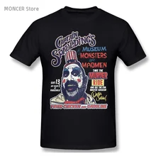 Men T-Shirt Captain Spaulding's Museum Of Monsters And Madmen Funny 100% Cotton Tee Clowns T Shirt O Neck Tops New Arrival
Men T-Shirt Captain Spaulding's Museum Of Monsters And Madmen Funny 100% Cotton Tee Clowns T Shirt O Neck Tops New Arrival